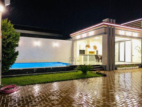 4 otaqlı həyət evi/bağ evi - Mərdəkan q. - 180 m²