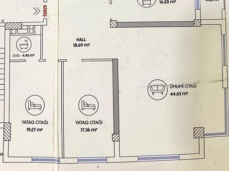 4 otaqlı yeni tikili - Səbail r. - 132 m²