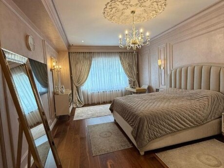 4 otaqlı yeni tikili - Şah İsmayıl Xətai m. - 211 m²