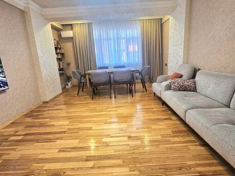 3 otaqlı yeni tikili - Qara Qarayev m. - 120 m²