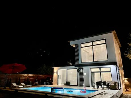 3 otaqlı həyət evi/bağ evi - Qəbələ - 800 m²