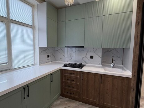 3 otaqlı yeni tikili - Həzi Aslanov m. - 90 m²