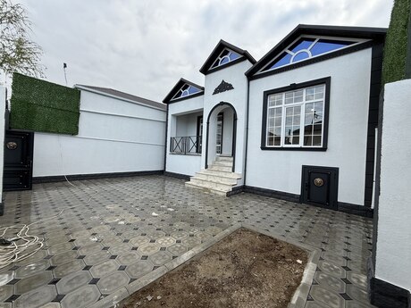 4 otaqlı həyət evi/bağ evi - Zabrat q. - 120 m²