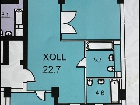 3 otaqlı yeni tikili - 28 May m. - 141 m²