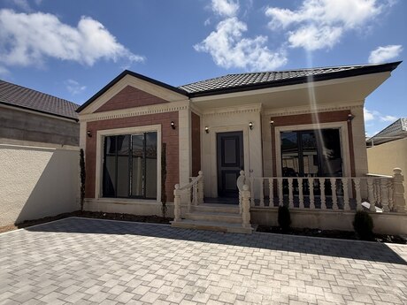 3 otaqlı həyət evi/bağ evi - Binə q. - 100 m²