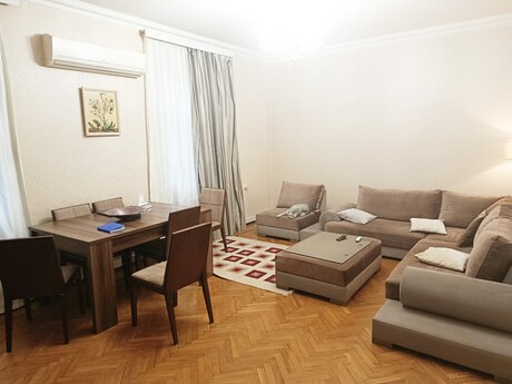 3 otaqlı köhnə tikili - Nəriman Nərimanov m. - 90 m²