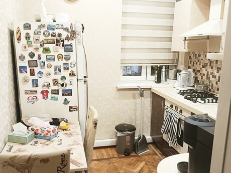3 otaqlı köhnə tikili - Nəriman Nərimanov m. - 90 m²