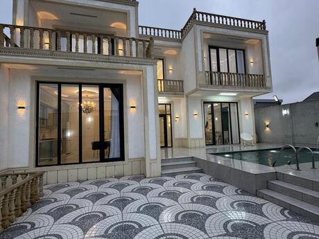 6 otaqlı həyət evi/bağ evi - Xəzər r. - 250 m²