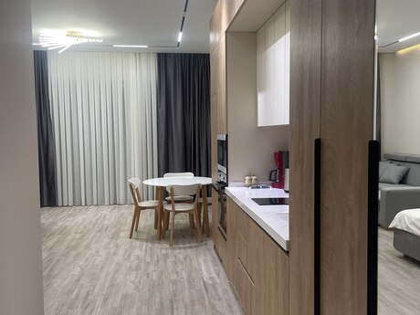 1 otaqlı yeni tikili - Nardaran q. - 57 m²
