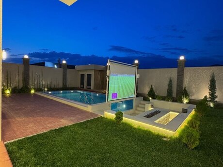 5 otaqlı həyət evi/bağ evi - Mərdəkan q. - 400 m²