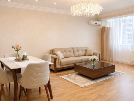 2 otaqlı yeni tikili - 8 Noyabr m. - 63 m²