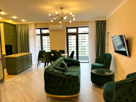 3 otaqlı yeni tikili - 8 Noyabr m. - 110 m²