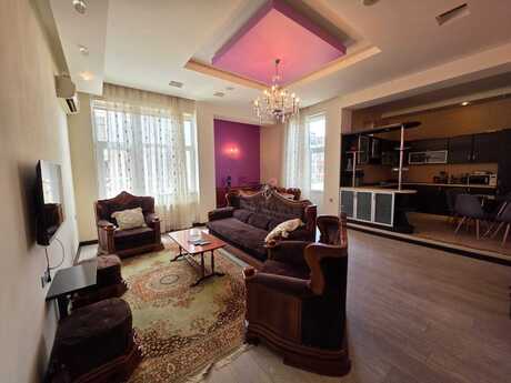 3 otaqlı yeni tikili - Şah İsmayıl Xətai m. - 137 m²