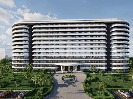 1-комн. новостройка - пос. Нардаран - 43 м²