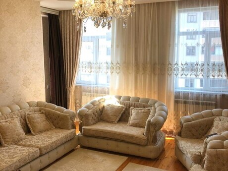 3 otaqlı yeni tikili - Memar Əcəmi m. - 110 m²