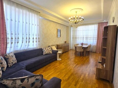 3 otaqlı yeni tikili - Qara Qarayev m. - 120 m²
