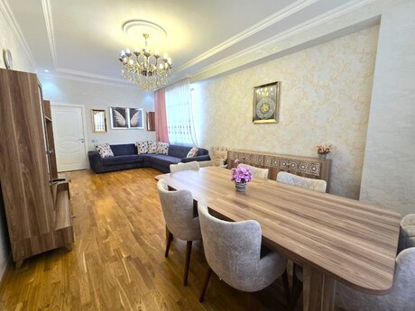3 otaqlı yeni tikili - Qara Qarayev m. - 120 m²