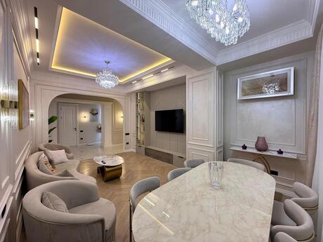 4 otaqlı yeni tikili - Nəsimi r. - 125 m²