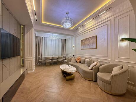 4 otaqlı yeni tikili - Nəsimi r. - 125 m²