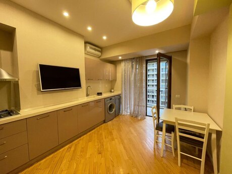 2 otaqlı yeni tikili - Şah İsmayıl Xətai m. - 90 m²