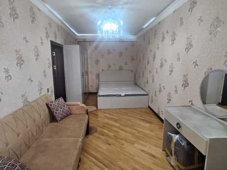 1 otaqlı yeni tikili - İnşaatçılar m. - 50 m²