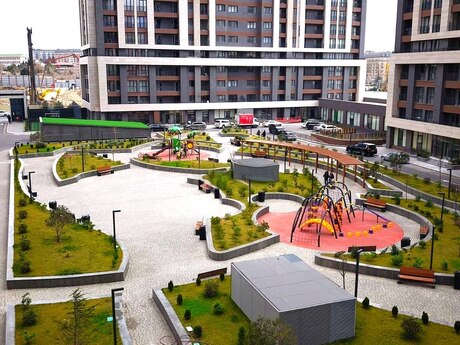 4 otaqlı yeni tikili - Şah İsmayıl Xətai m. - 170 m²