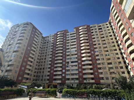 3 otaqlı yeni tikili - Şah İsmayıl Xətai m. - 112 m²