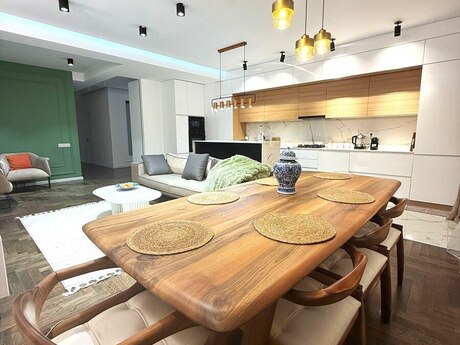 3 otaqlı yeni tikili - Nərimanov r. - 120 m²
