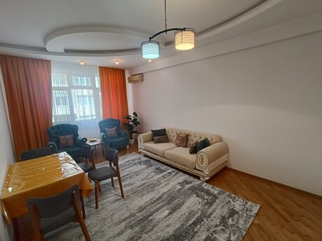 2 otaqlı yeni tikili - Şah İsmayıl Xətai m. - 60 m²