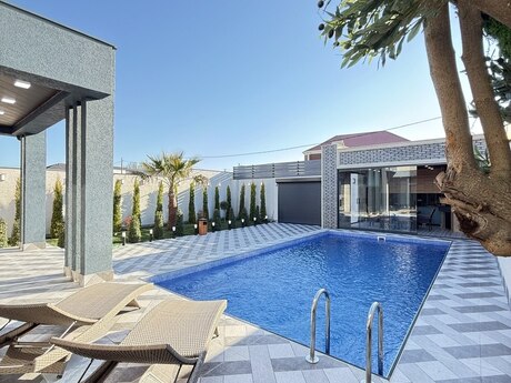 5 otaqlı həyət evi/bağ evi - Mərdəkan q. - 170 m²