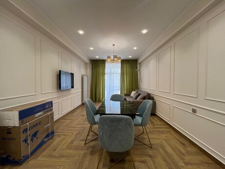 3 otaqlı yeni tikili - Nəriman Nərimanov m. - 121 m²