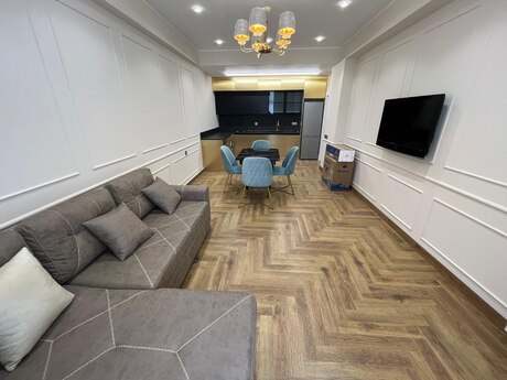3 otaqlı yeni tikili - Nəriman Nərimanov m. - 121 m²
