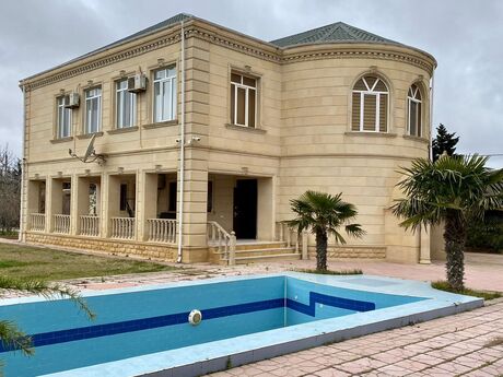 6 otaqlı həyət evi/bağ evi - Mərdəkan q. - 350 m²