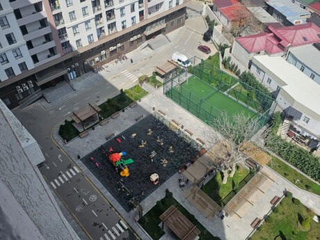 1 otaqlı yeni tikili - Nəriman Nərimanov m. - 55 m²