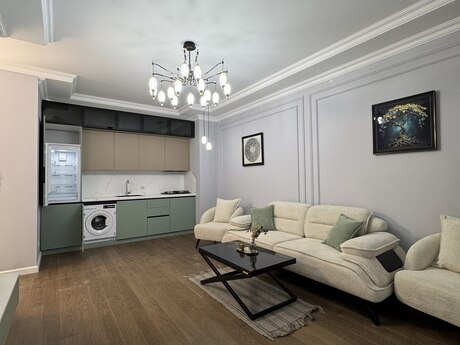 2 otaqlı yeni tikili - İnşaatçılar m. - 53 m²