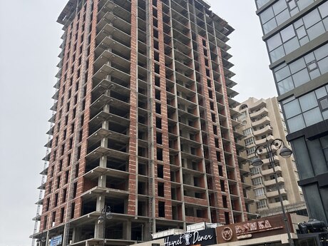 1 otaqlı yeni tikili - Şah İsmayıl Xətai m. - 61 m²