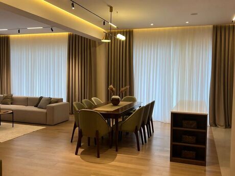 3 otaqlı yeni tikili - Ağ şəhər q. - 140 m²
