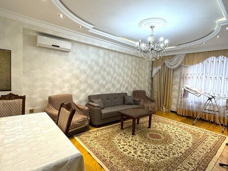3 otaqlı yeni tikili - Şah İsmayıl Xətai m. - 100 m²