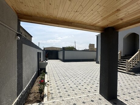 4 otaqlı həyət evi/bağ evi - Kürdəxanı q. - 130 m²