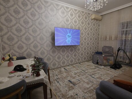 2 otaqlı yeni tikili - Bakıxanov q. - 72 m²