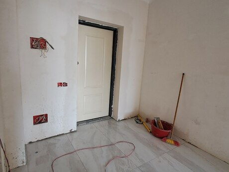 1 otaqlı yeni tikili - İnşaatçılar m. - 56.3 m²