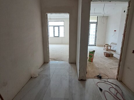 1 otaqlı yeni tikili - İnşaatçılar m. - 56.3 m²