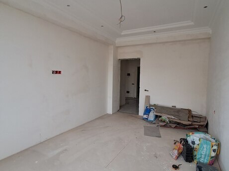 1 otaqlı yeni tikili - İnşaatçılar m. - 56.3 m²