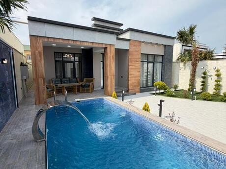 4 otaqlı həyət evi/bağ evi - Mərdəkan q. - 166 m²