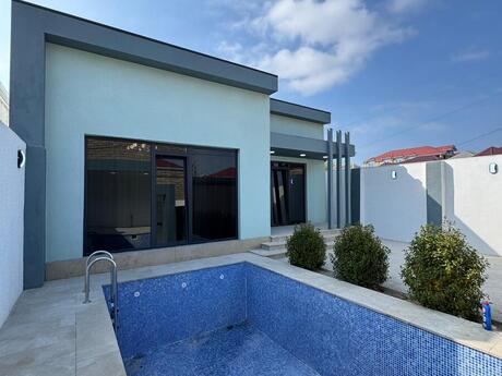 4 otaqlı həyət evi/bağ evi - Mərdəkan q. - 140 m²