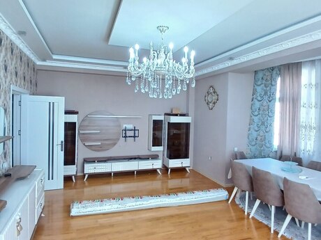 3 otaqlı yeni tikili - 8-ci kilometr q. - 110 m²