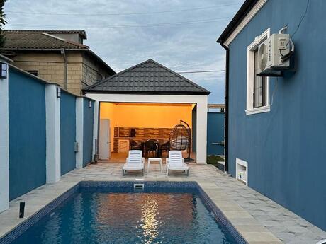 3 otaqlı həyət evi/bağ evi - Bilgəh q. - 120 m²