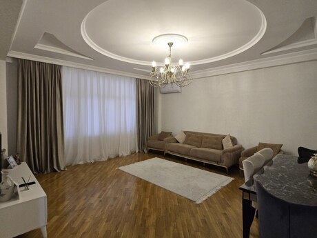 3 otaqlı yeni tikili - Qara Qarayev m. - 122 m²