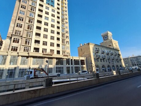 3 otaqlı yeni tikili - Nəriman Nərimanov m. - 137 m²