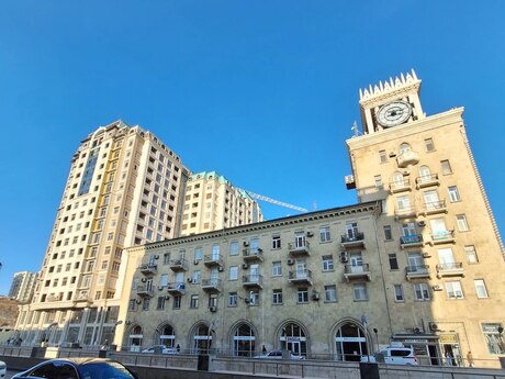 3 otaqlı yeni tikili - Nəriman Nərimanov m. - 137 m²